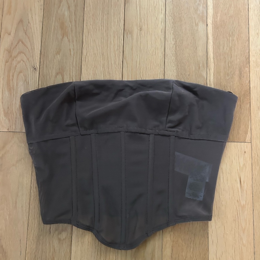 Evangeline Sheer Mesh Corset